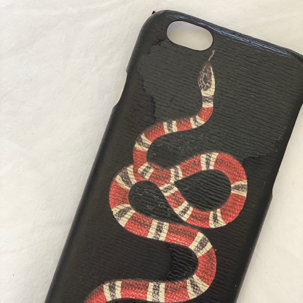 Gucci Solid Snake Iphone 6 Case With Box - image 1